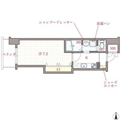 オリエンタル江坂の物件間取画像